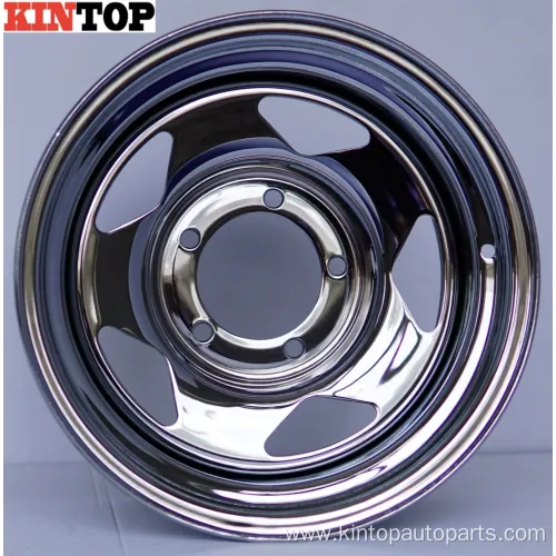 17X8 Silver 4X4 off Road for Car